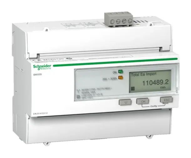 Schneider Electric LCD Energy Meter