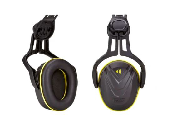 MSA Safety V-Gard Ear Defender with Helmet Attachment, 32 dB