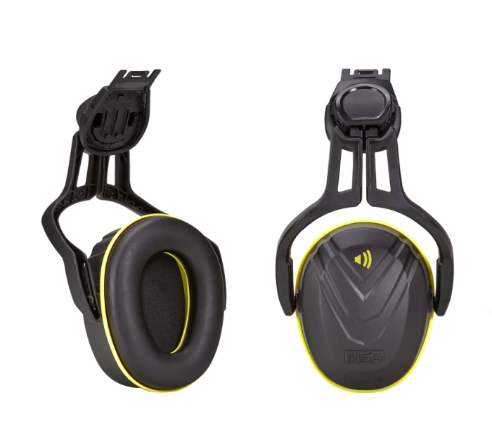 MSA Safety V-Gard Ear Defender with Helmet Attachment, 32 dB