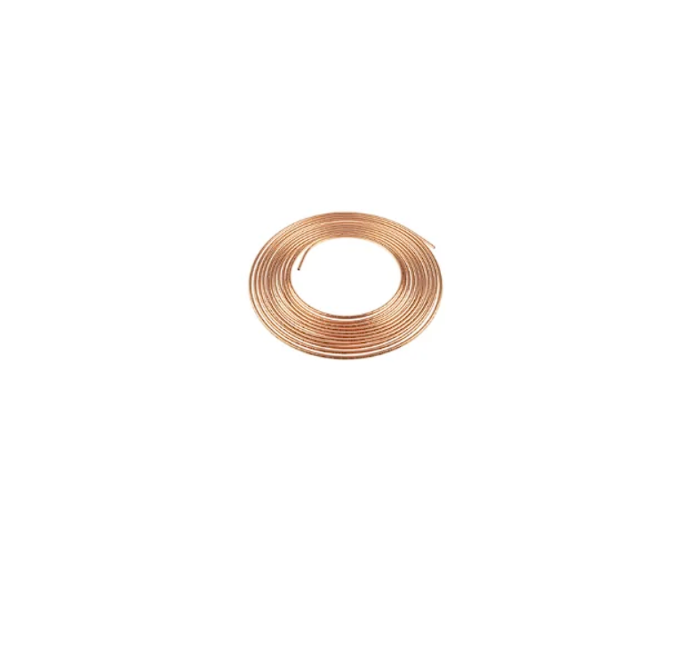 RS PRO 120 bar 10m Long Copper Pipe