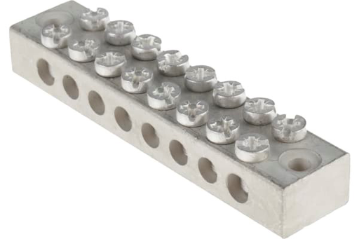 [MSSB-123531] RS Pro 8 Way Doubel Screw Earth