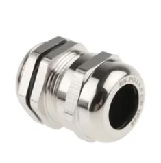 [MSSB-124701] Metallic Nickel Plated Brass Cable Gland, PG13.5 Thread, 6mm Min, 12mm Max, IP68