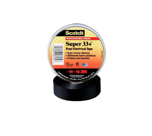 [MSSB-130941] 3M 3/4" x 20' x 7 mil Black Vinyl Electrical Tape