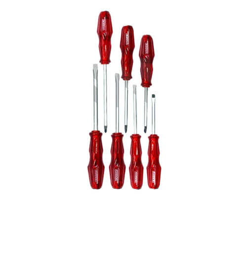 [MSSB-131461] HARDEX 7 pcs Go-Thro (Impact) Screwdriver set