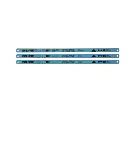 [MSSB-131981] Eclipse Hacksaw Blade 12” x 1/2” 18T (All Hard, Bimetal)